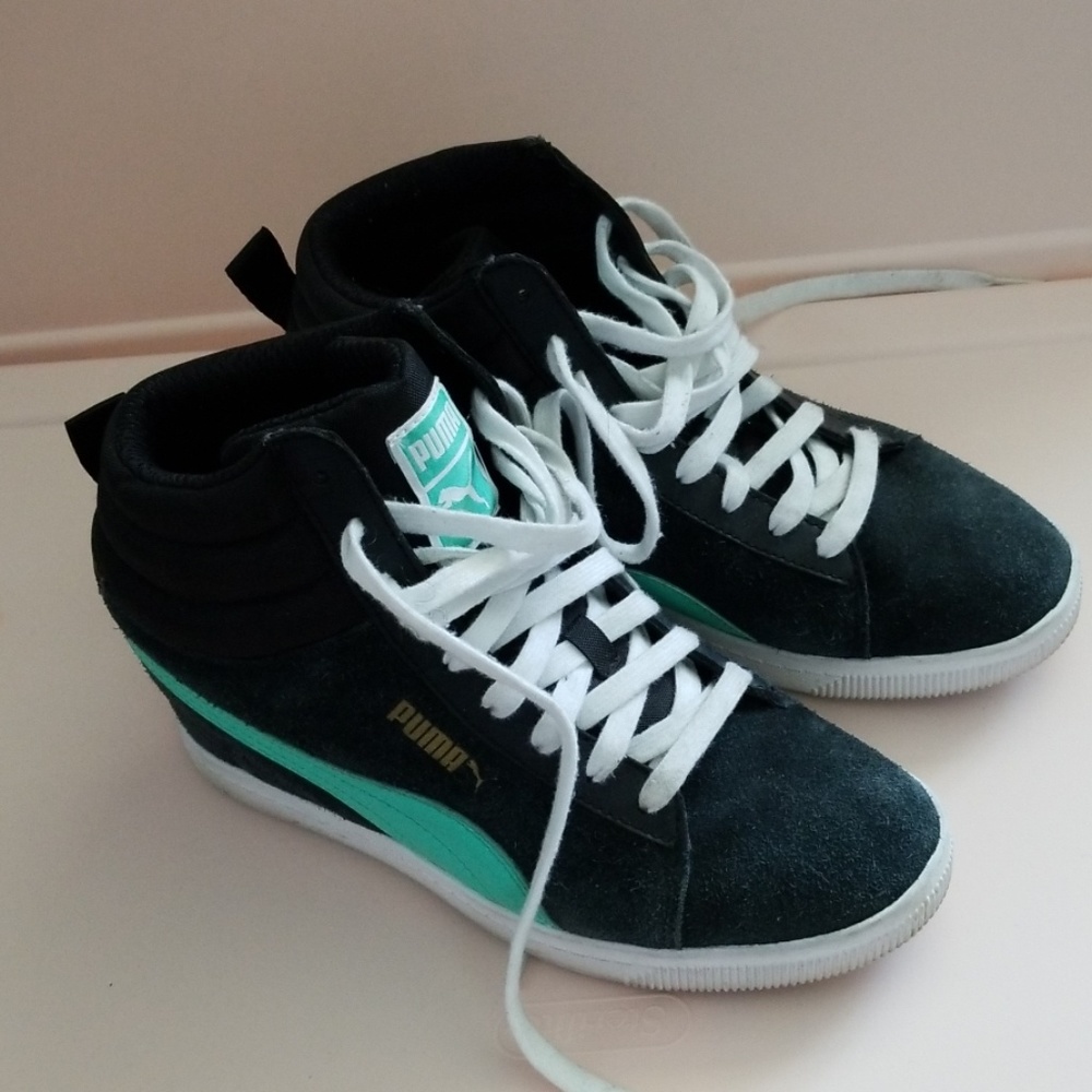 PUMA wedge sneakers